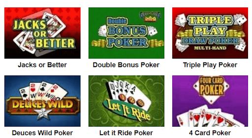 video poker variants