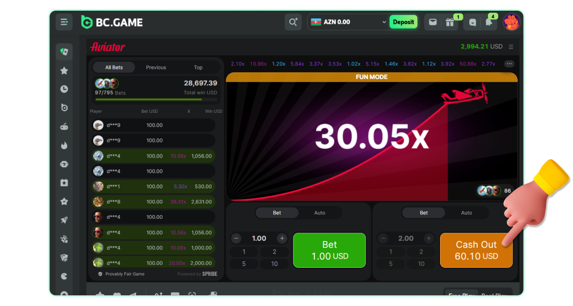 Uduşlarınızı təyyarə qəzaya uğramazdan əvvəl alın