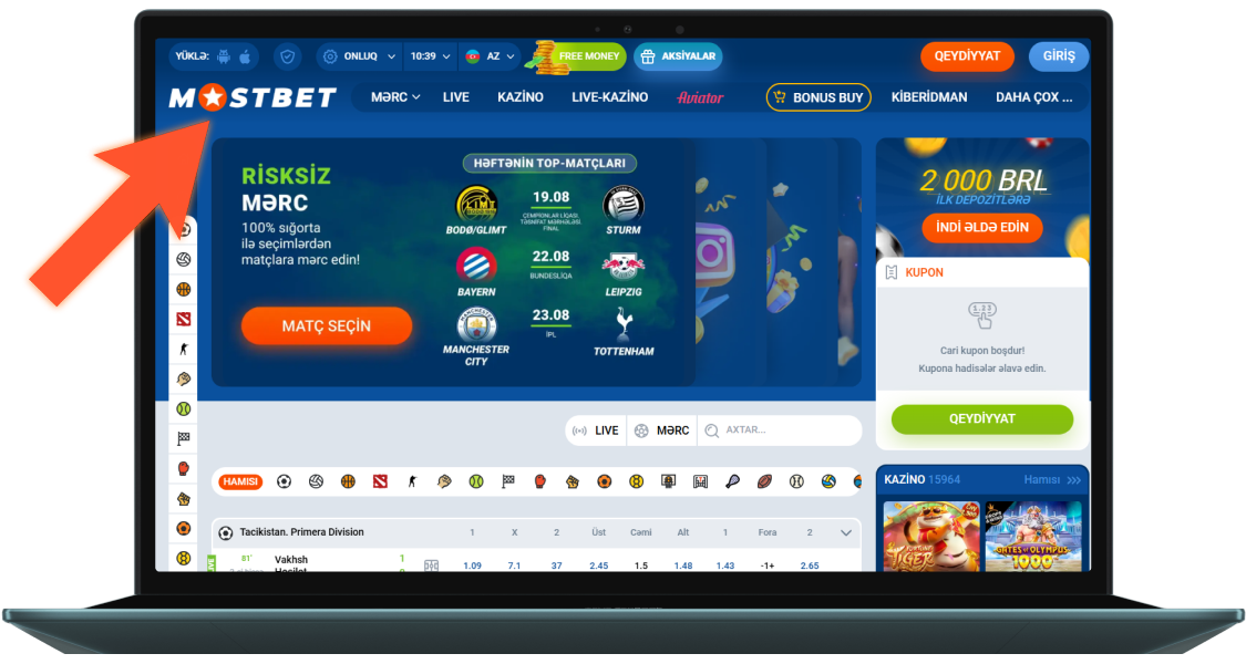 Baccarat oynamaq üçün kazino seçin