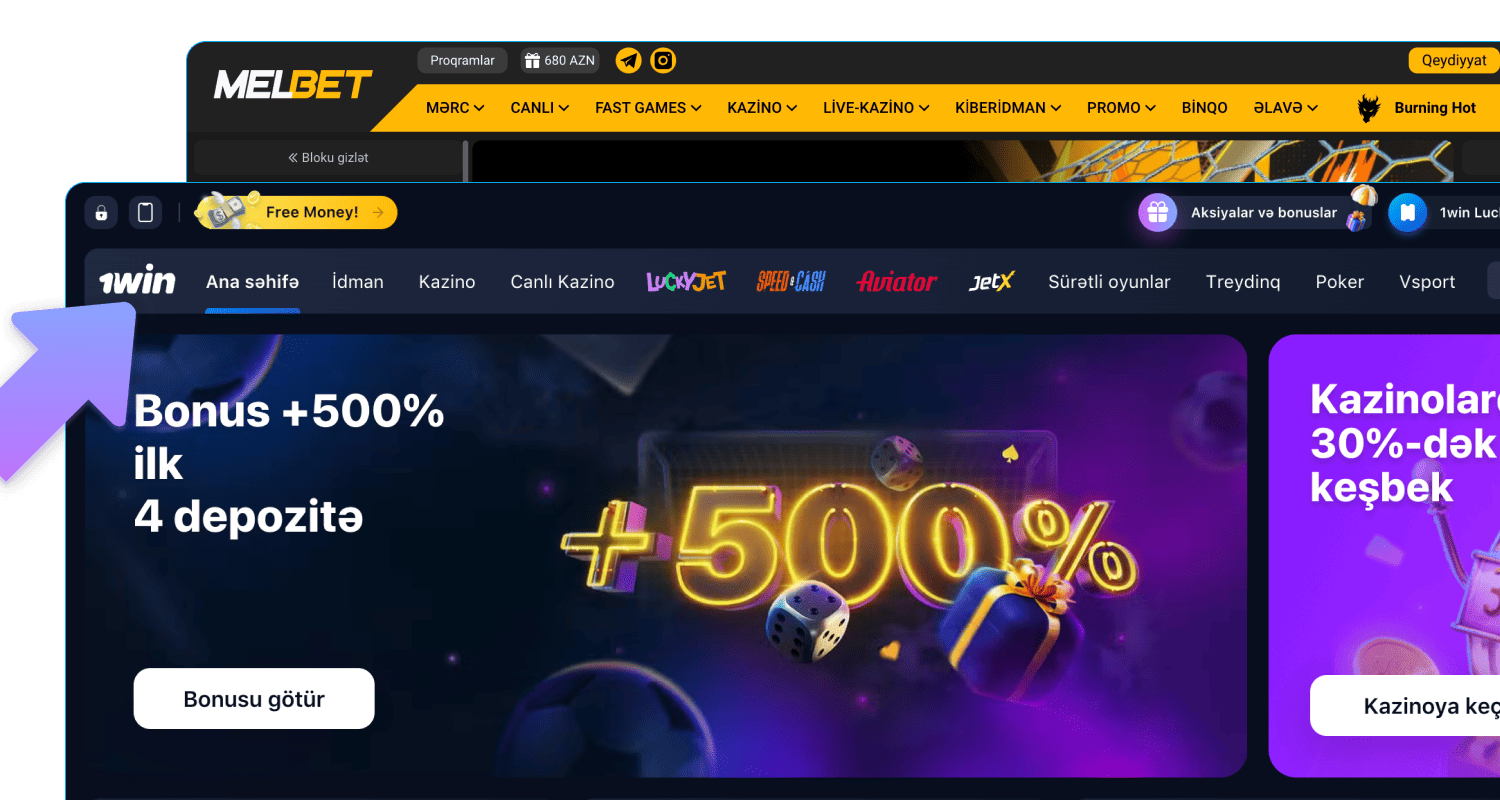 Azərbaycanda idman mərcləri üçün kazino seçin