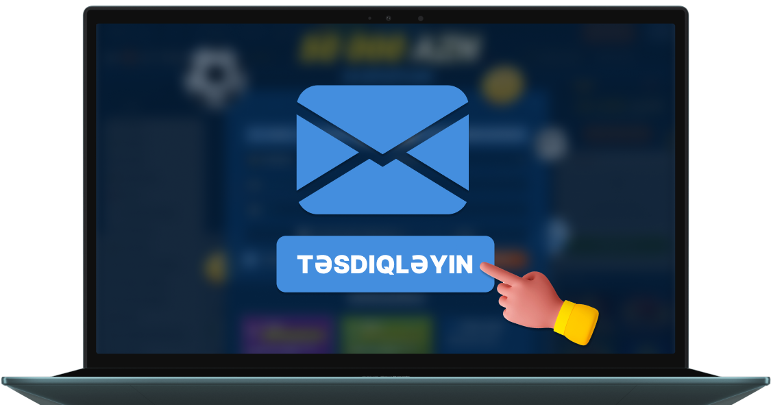 E-poçt və ya telefon nömrənizi təsdiqləyin