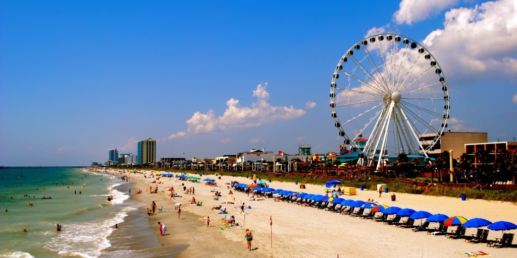 ferris wheel on Myrtle beach