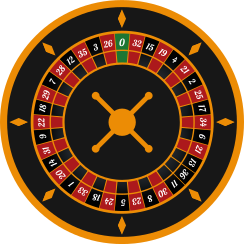 european roulette wheel visual
