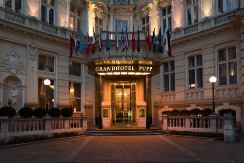 Luxury Grandhotel Pupp in the Czech Republic.