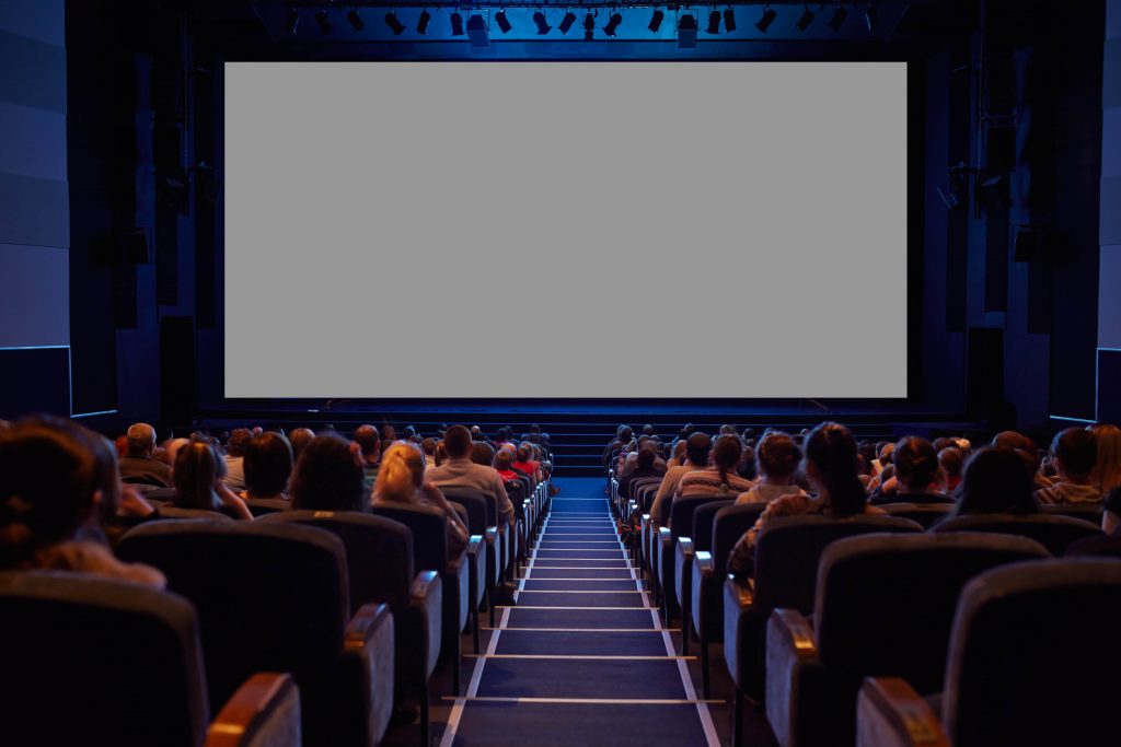 screen in the cinema
