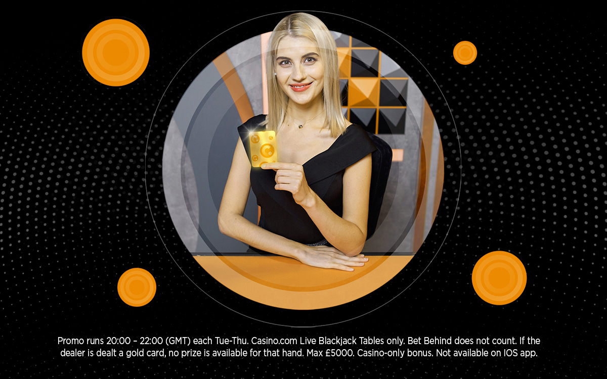 Gold Card Happy Hour Promotion