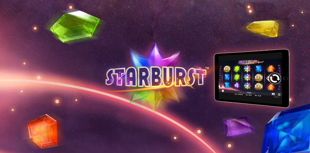 Starburst slot game.