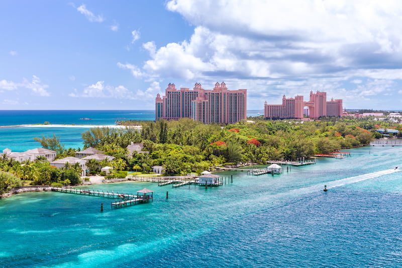 Atlantis Paradise Island, home of one of the best beach casinos in the world.