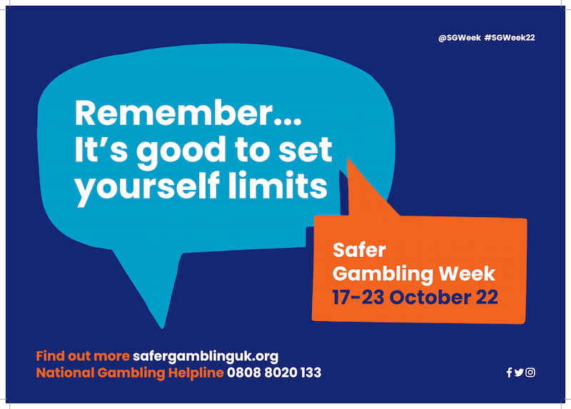 Safer Gambling Week Online Casino17-23 October 2022