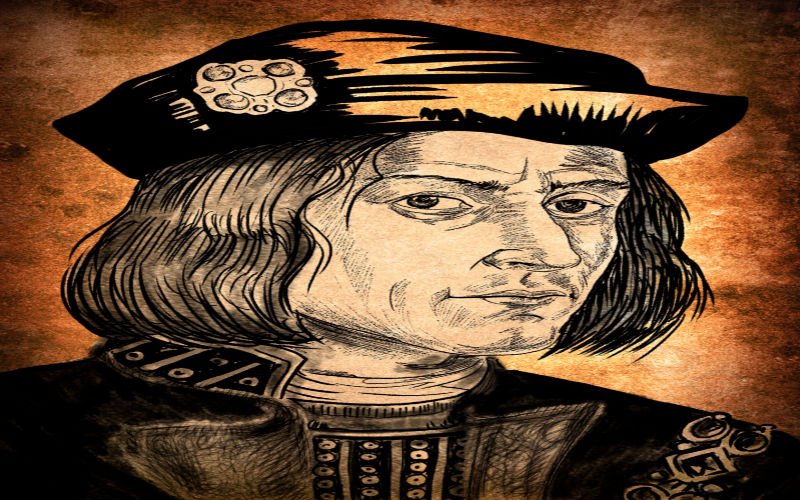A portrait of Richard III