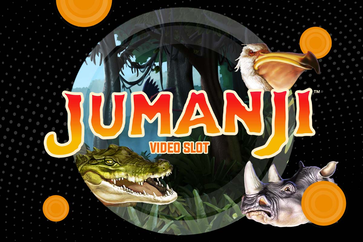 Jumanji board game animation cartoon animals jungle slot game online gaming top games