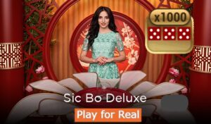Sic Bo croupier for live game