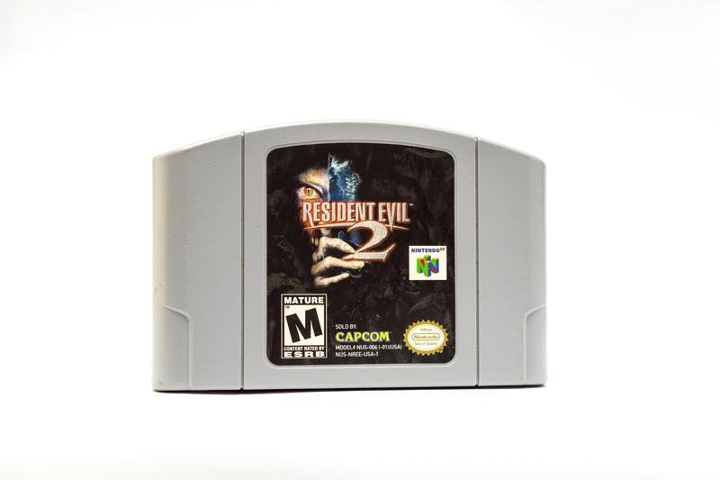 Resident Evil Zombie video game online casino gambling slot machine undead hunting monster horror scary games old school nintendo 64 cartridge