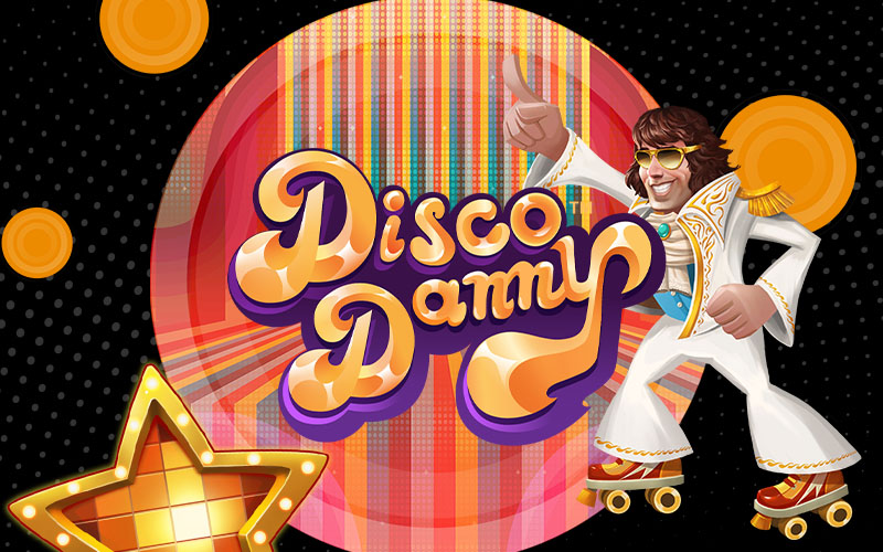 Music themed games online casino gambling gaming video slot games Disco Music flares roller skates graphic design