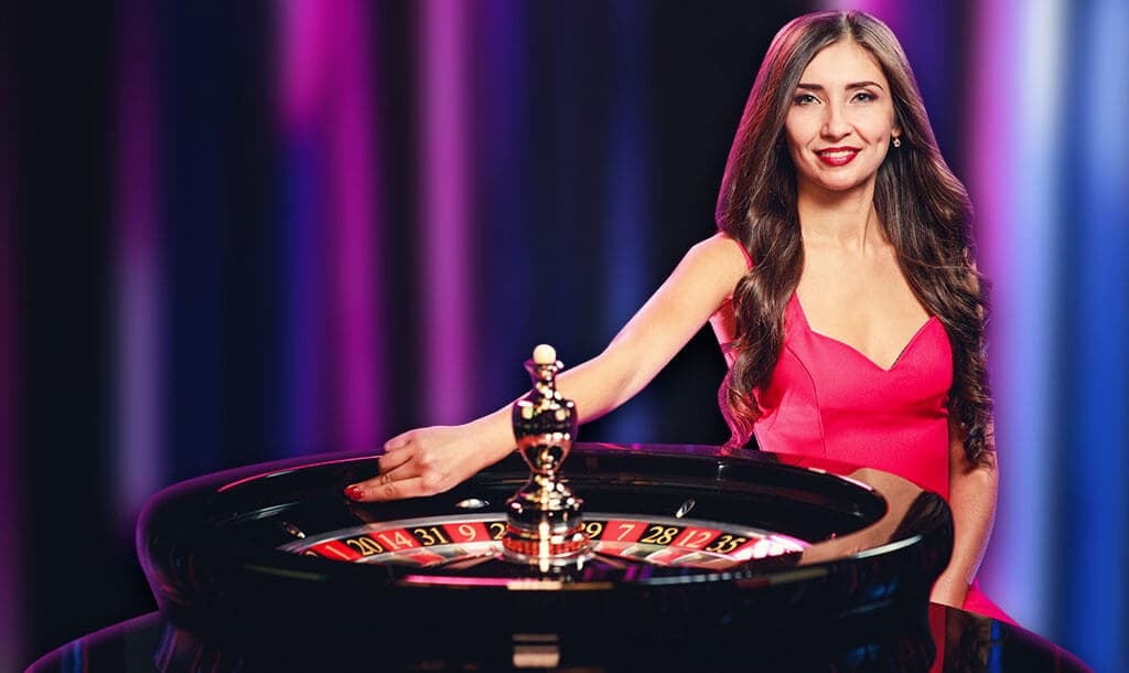 live casino dealer- woman