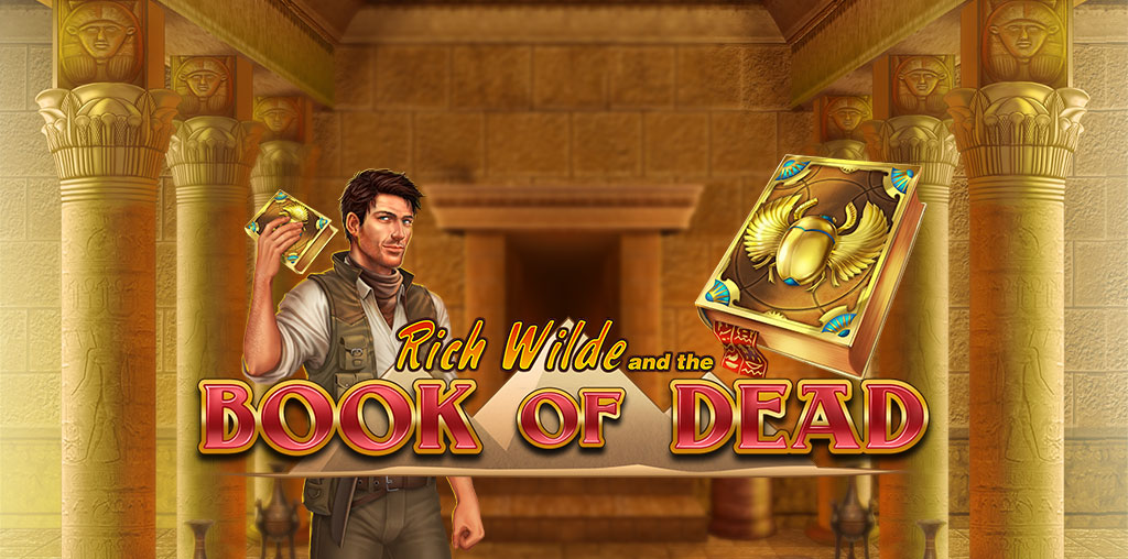 Rich Wilde Book of Dead slot game.