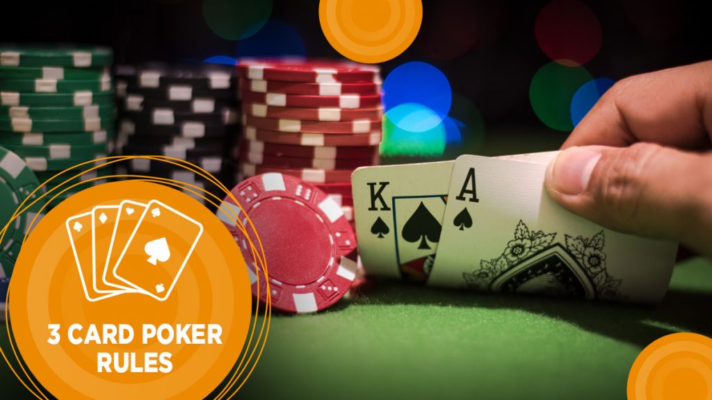 3 Card poker rules explained.