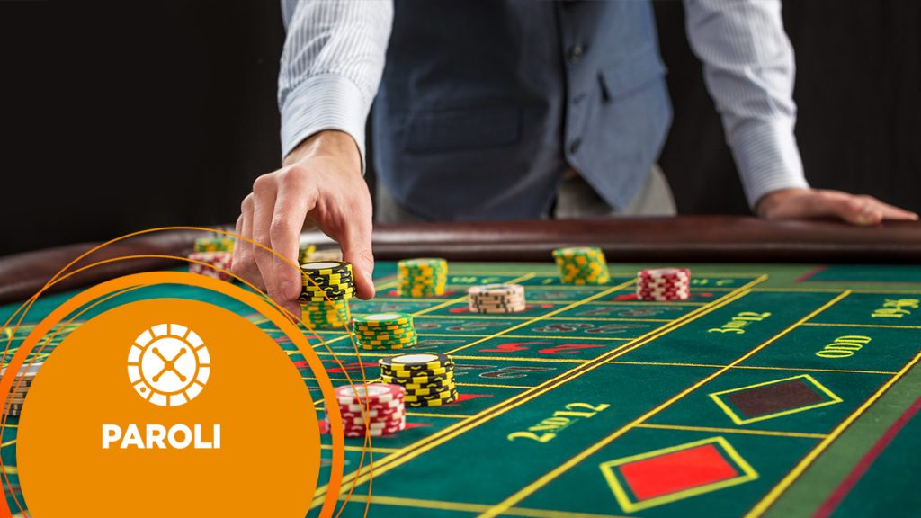 Player using Paroli betting method.