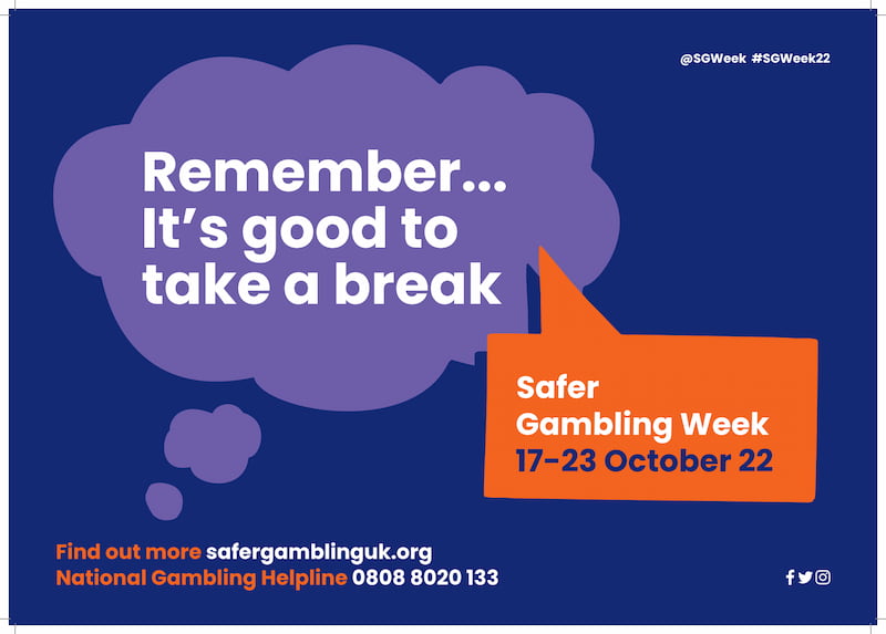 Safer Gambling Week Online Casino17-23 October 2022