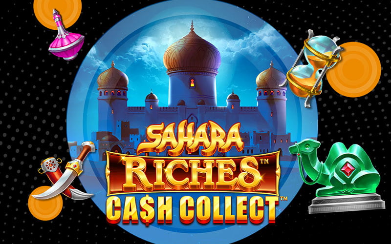 Cash Collect: Sahara Riches online slot machine game by Playtech