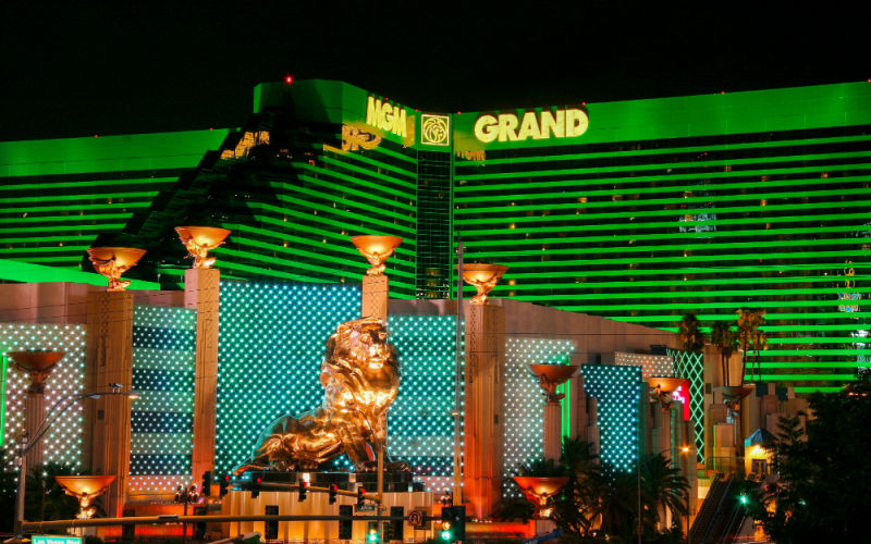 The MGM in Las Vegas where famous gambler in history Kerry Packer enjoyed visiting