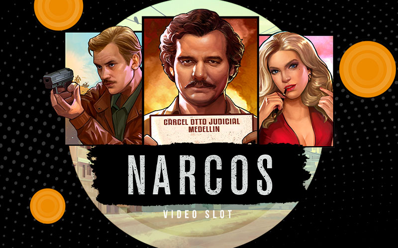 The Narcos slot logo