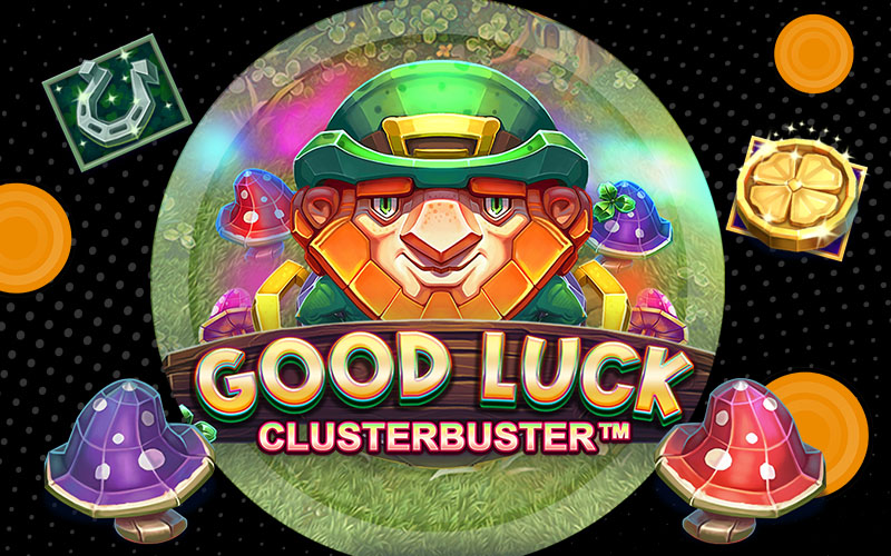 Slot game machine Leprechaun cartoon graphic Irish themed slots gambling Online Casino