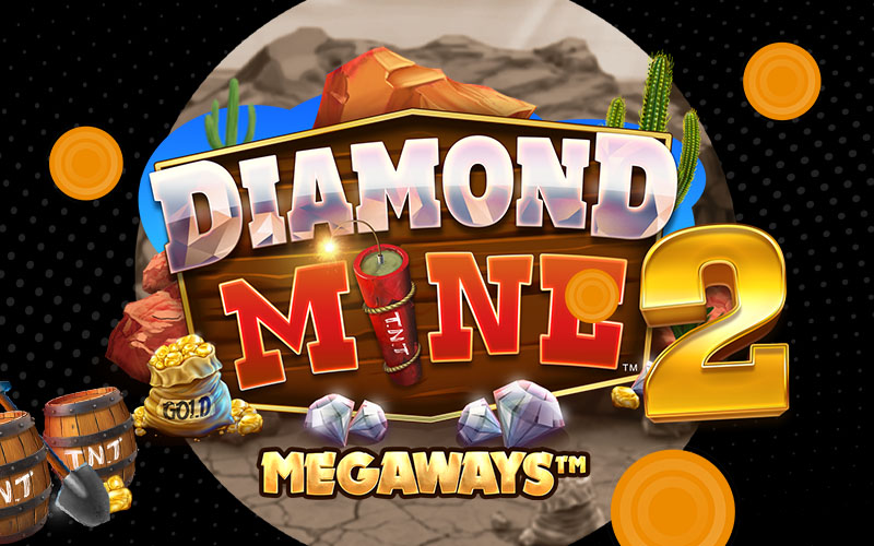 New Releases online gaming Gambling July 2023 Diamond Mine Megaways Blueprint slot game machine Quarry graphics American west