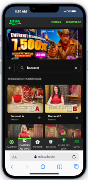 Baccarat da Evolution