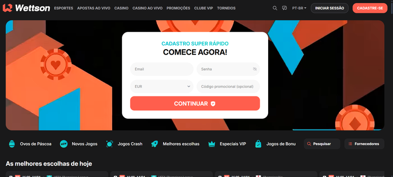 Cassino Wettson Cassino da Wettson