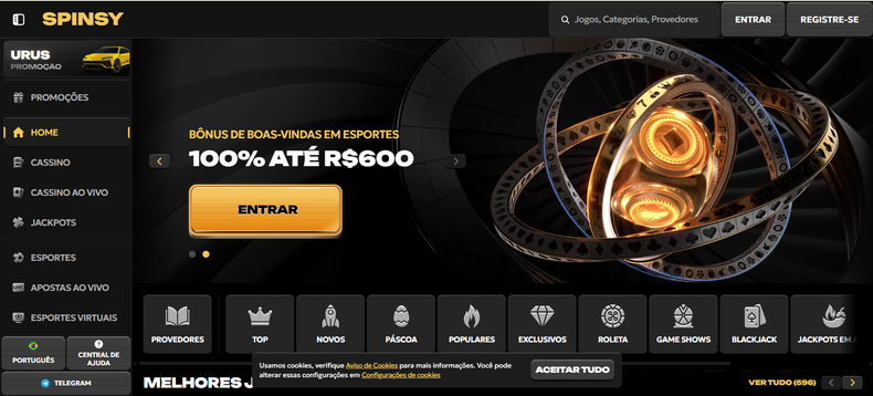 Spinsy Cassino Cassino da Spinsy