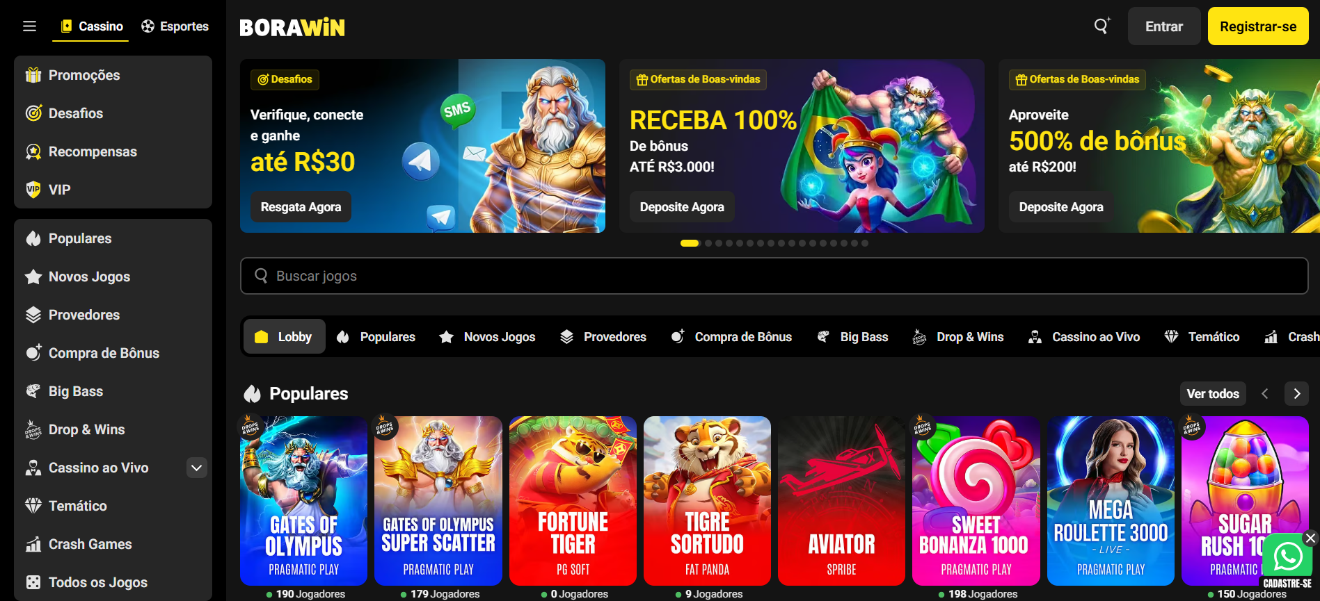 Cassino da BoraWin