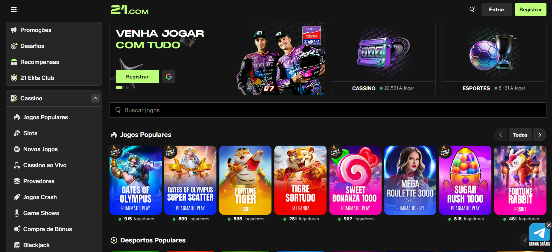 Cassino 21.com Cassino 21.com