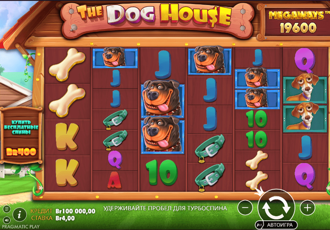 Демо режим в игре Dog House Megaways