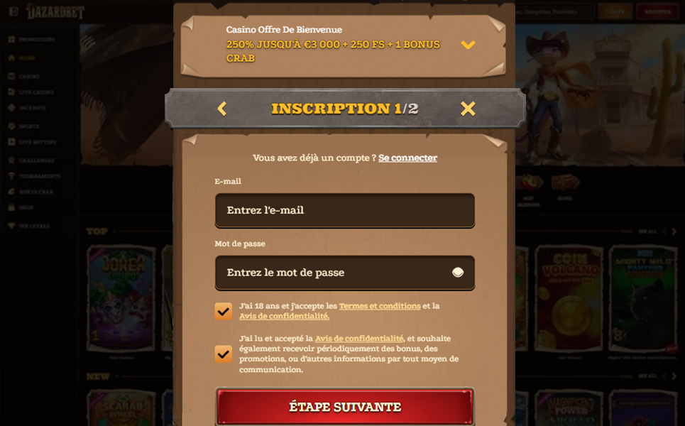 Dazardbet inscrption