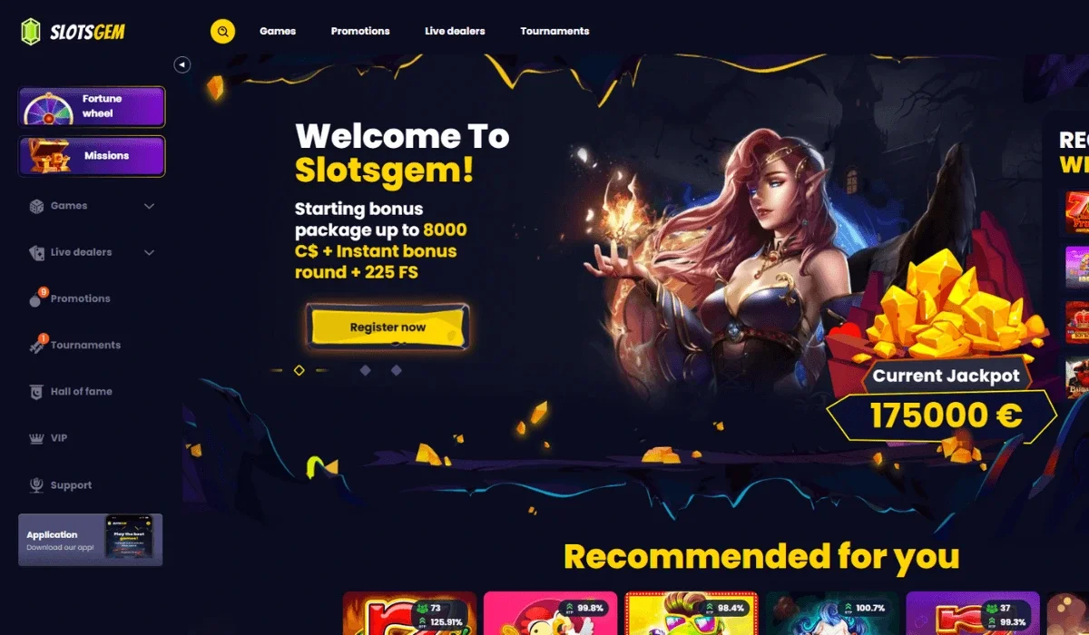 Slotsgem homepage Slotsgem homepage