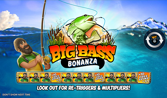 big-bass-bonanza-start-screen