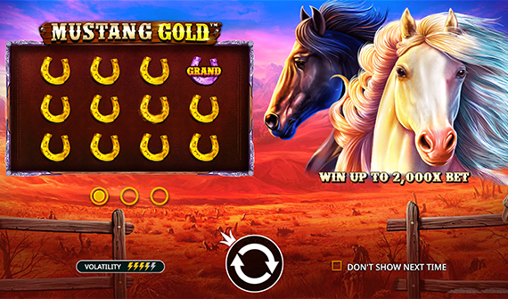 mustang-gold-start-screen