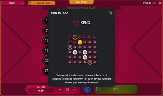 Keno 80