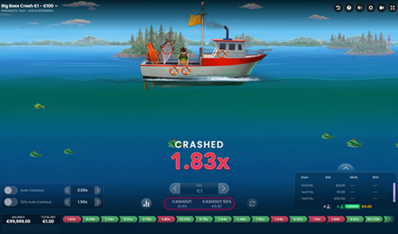 Big Bass Crash