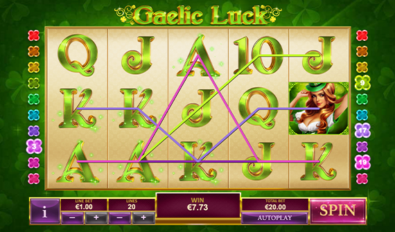 Gaelic Luck Spin More