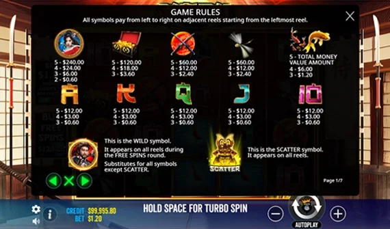 samurai_code_screenshot_rules