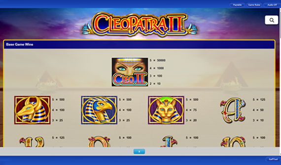 cleopatra slot 