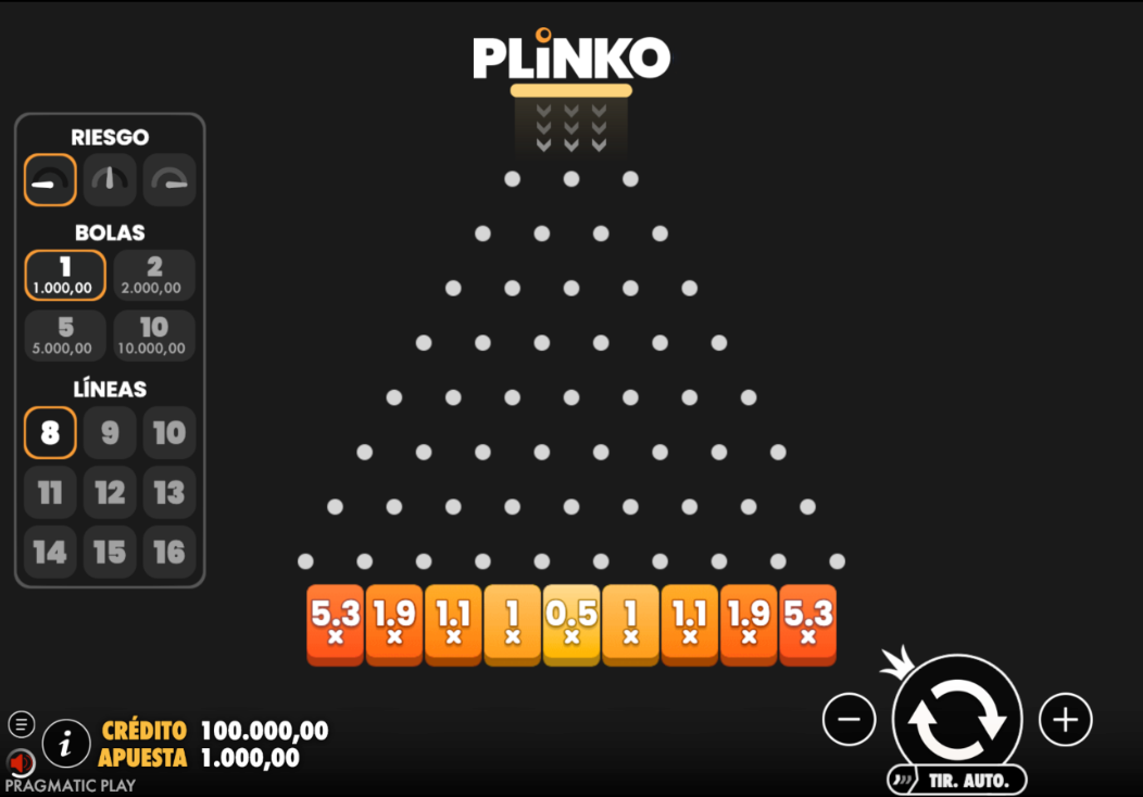 Plinko demo
