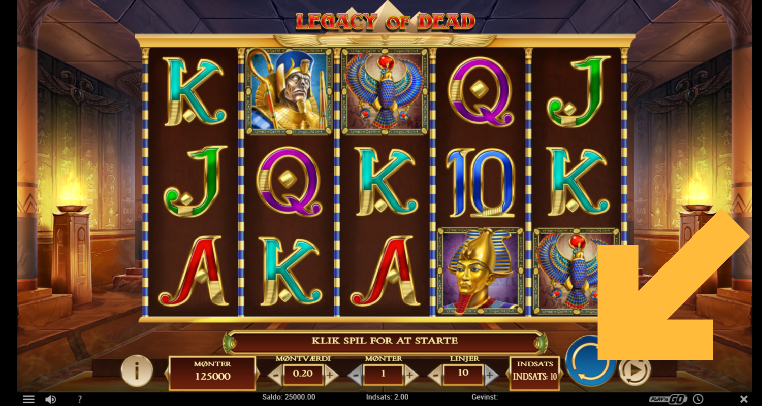 Placer dine væddemål, spil om penge på Bet25 casino i Danmark