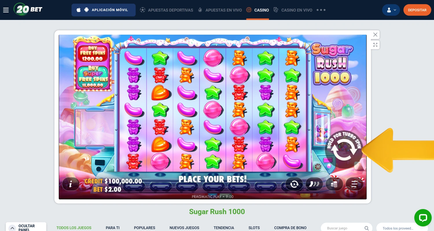 Apuesta y juega en 20Bet Casino con dinero real