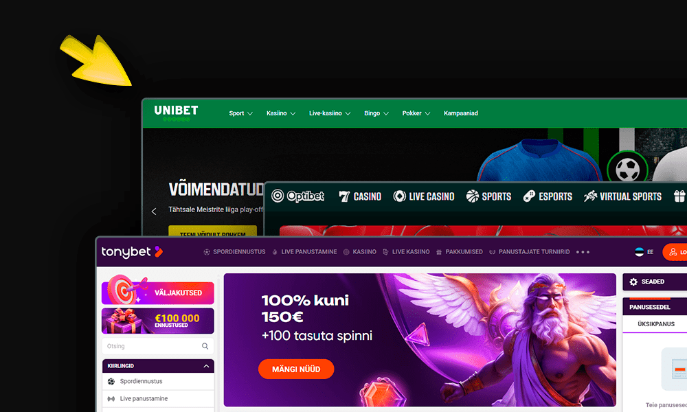 Starburst mängimiseks leidke sobiv Eesti online-kasiino