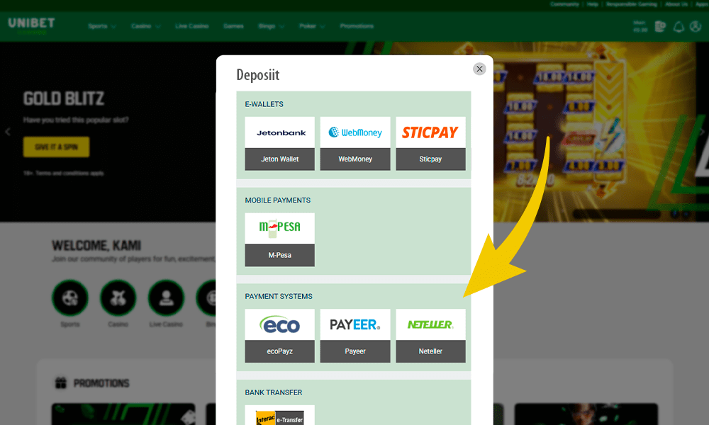 Sugar Rush 1000 mängu mängimiseks tee sissemakse