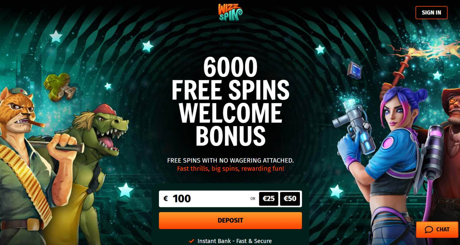 Külasta WizzSpin kasiinot endale sobival viisil