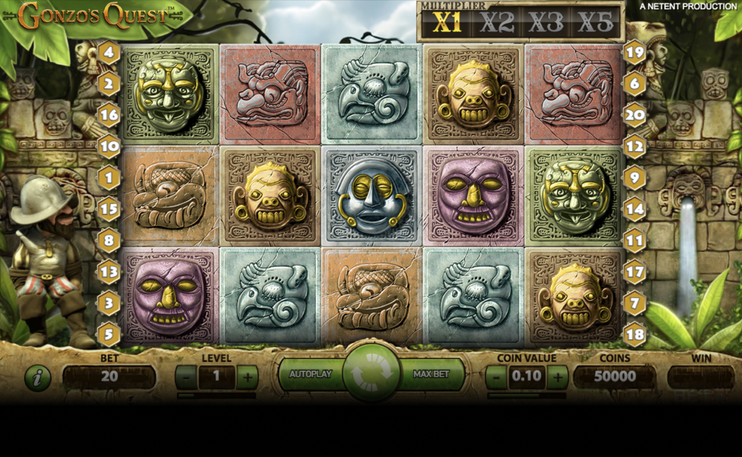 Gonzo's Quest Mode démo